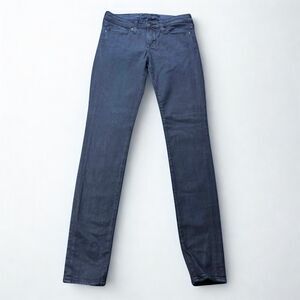 Big Star Jeans Womens 25 Alex Skinny Mid Rise Black Stretch Denim